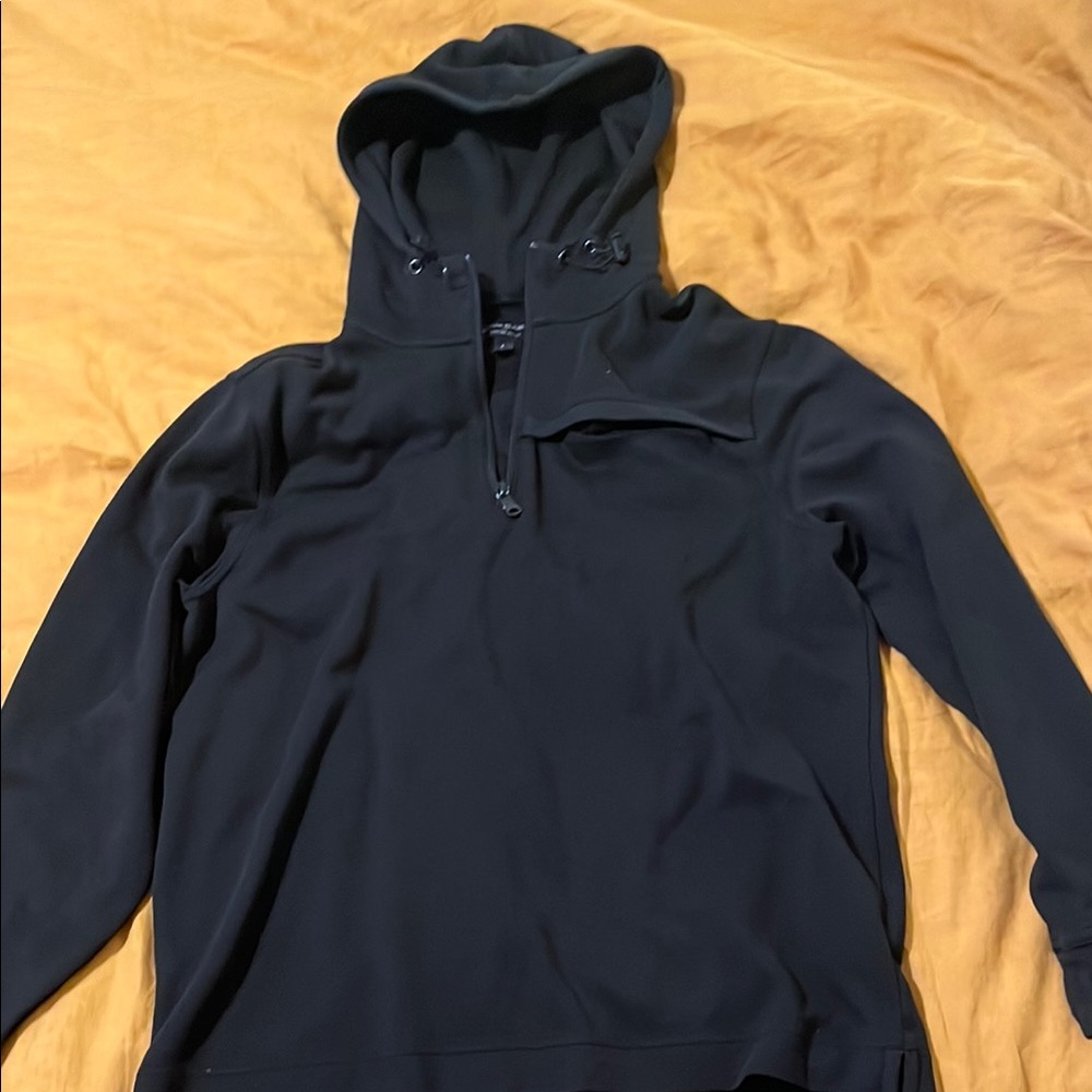 Banana Republic Black Zip Up Sweater
